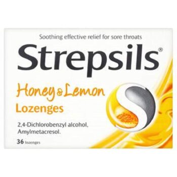 Strepsils Honey And Lemon 36 Lozenges