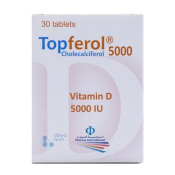 Topferol Vitamin D 5000 IU 30 Tablets