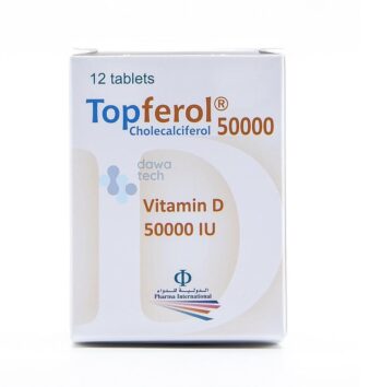 Topferol Vitamin D 50000 IU 12 Tablets
