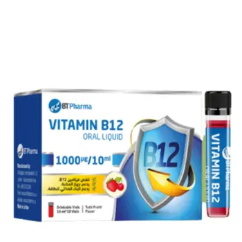 BT Pharma Vitamin B12 1000mcg/10ml 10 Ampules