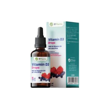 BT Pharma Vitamin D3 400IU Drops 15ml