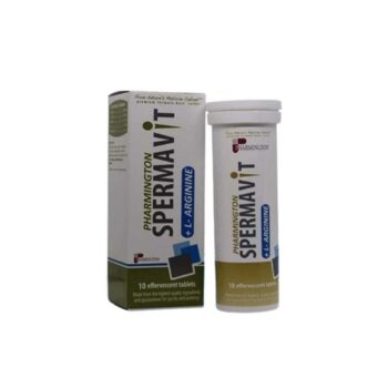 Pharmington Spermavit With Arginine 10 Effervescent Tabets