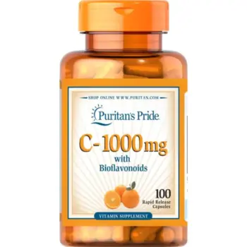 Puritans Pride Vitamin C 1000mg 100 Capsules