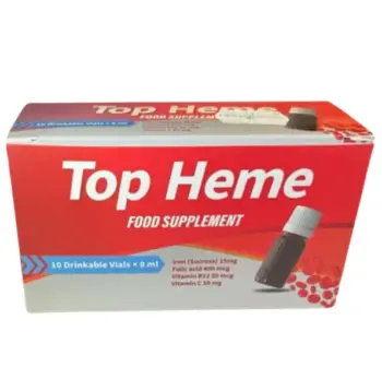 Top Heme Drinkable Ampules 10 Pcs
