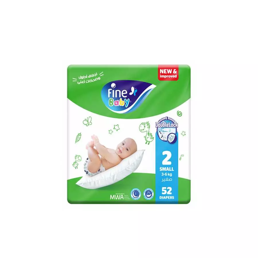 Fine Baby Super Novo Jumbo (2) 52 Baby Diapers Fine Baby Super Novo Jumbo (2) 52 Baby Diapers