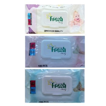 Fresh Baby Wipes 100 Pcs