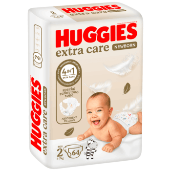 Huggies Jumbo (2) 64 Baby Diapers