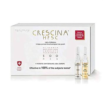 Crescina Re-Growth & Anti Hair Loss Complete Treatment 500 Man 10+10 Amp