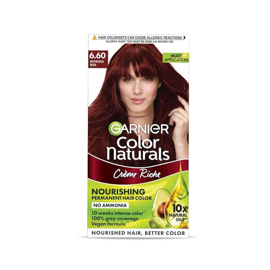 Garnier Naturals Hair Color Tube Shade 6.60 Garnier Naturals Hair Color Tube Shade 6.60