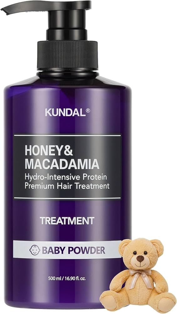 Kundal Honey & Macadamia Hair Treatment 500ml-Baby Powder