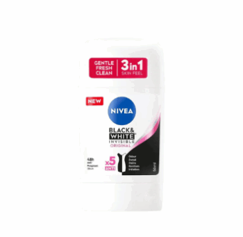 Nivea Invisible Black & White Clear Deodorant Stick For Women 50ml