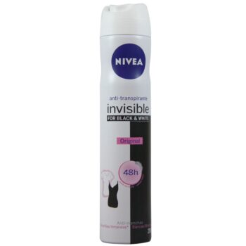 Nivea Invisible Black and White Deodorant Spray For Women 200ml