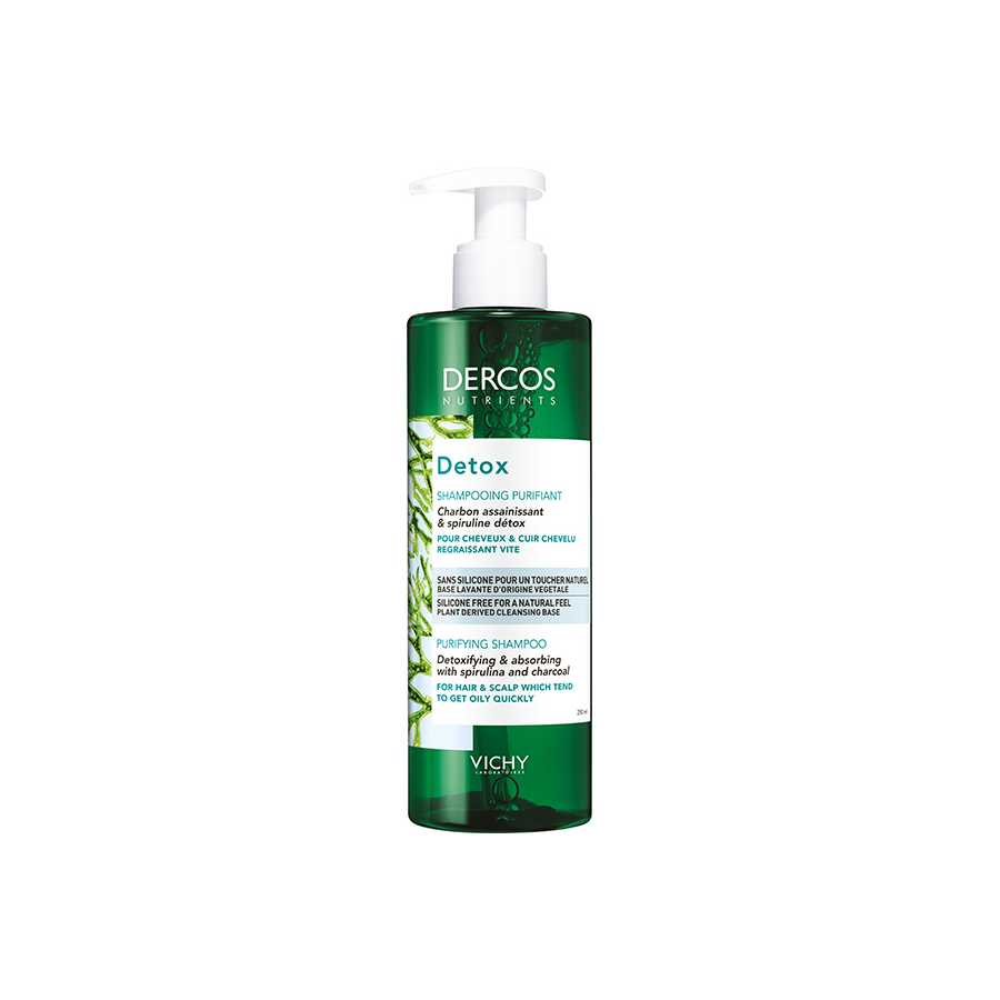 Vichy Dercos Nutrients Detox For Oily Hair Shampoo 250ml Vichy Dercos Nutrients Detox For Oily Hair Shampoo 250ml