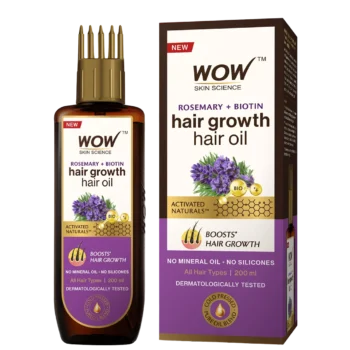 Wow Rosemary With Biotin Hair Oil 200ml