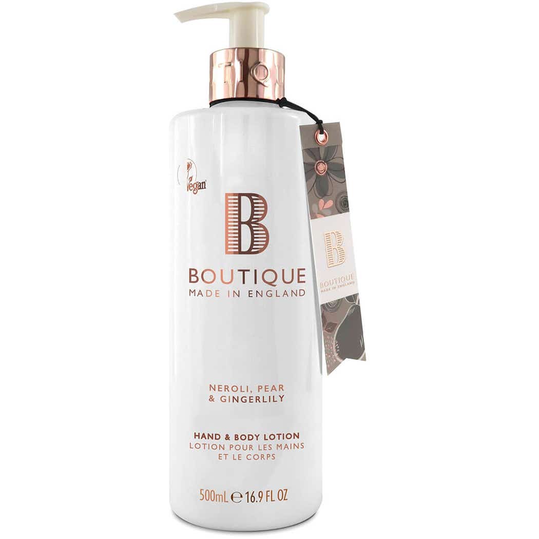 Boutique Neroli Pear & Ginger Body Lotion 500ml Boutique Neroli Pear & Ginger Body Lotion 500ml
