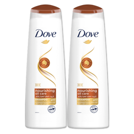 Dove Shampoo Nourishing Oil 2x350ml