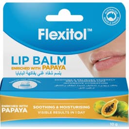 Flexitol Lip Balm Papaya 10g