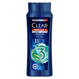 Clear Men Shampoo 3in1 Active Cool 600ml