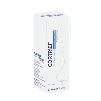 Cortrief 64 mcg nasal spray