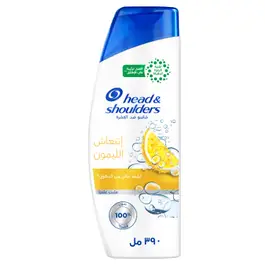 Head & Shoulders Citrus Fresh Anti Dandruff Shampoo, 390 ml