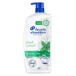 Head & Shoulders Menthol Fresh Anti Dandruff Shampoo, 1 Liter