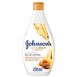 Johnsons Vita-Rich Rejuvenating Oil in Lotion 250ml
