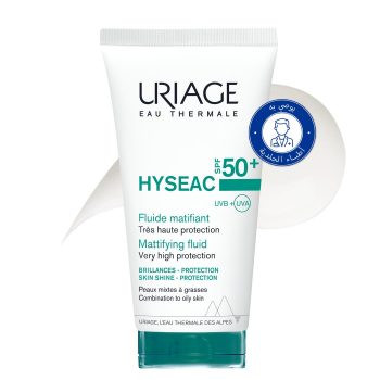 URIAGE HYSEAC Mattifying Fluid SPF50+ UVA/UVB For Combination to Oily Skin 50ml
