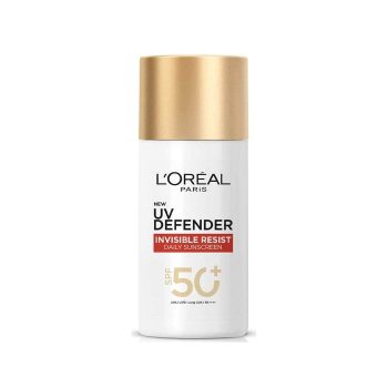 L'Oreal Paris UV Defender Invisible Fluid Sunscreen SPF50+ PA++++ - 50 ml