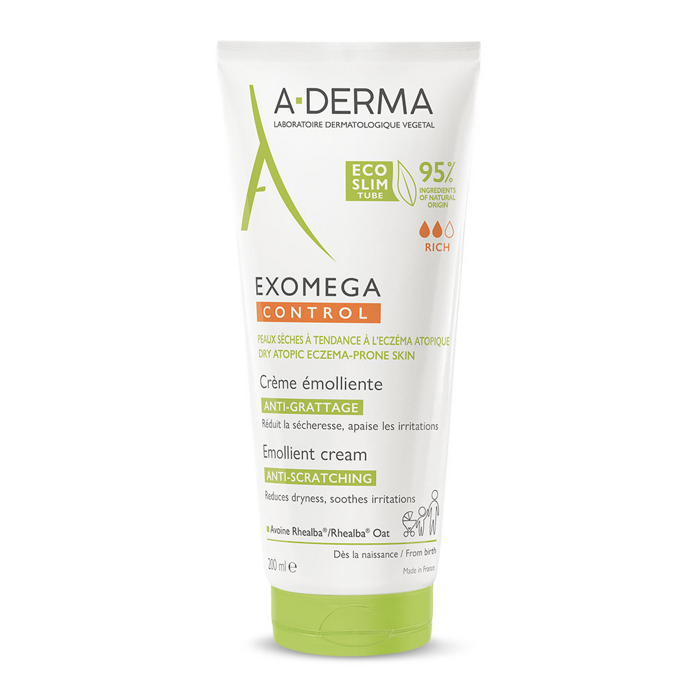 A-Derma Exomega Emollient Cream Anti-Scratching 200 ml A-Derma Exomega Emollient Cream Anti-Scratching 200 ml