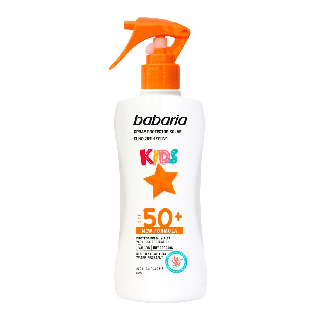 Babaria Kids Sunscreen Spray SPF 50 - 200ml Babaria Kids Sunscreen Spray SPF 50 - 200ml