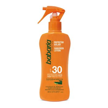 Babaria Sunscreen Spray Lotion Aloe vera spf30 200ml