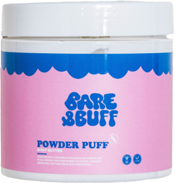 Bare And Buff - Powder Puff Body Butter - 350 Gm