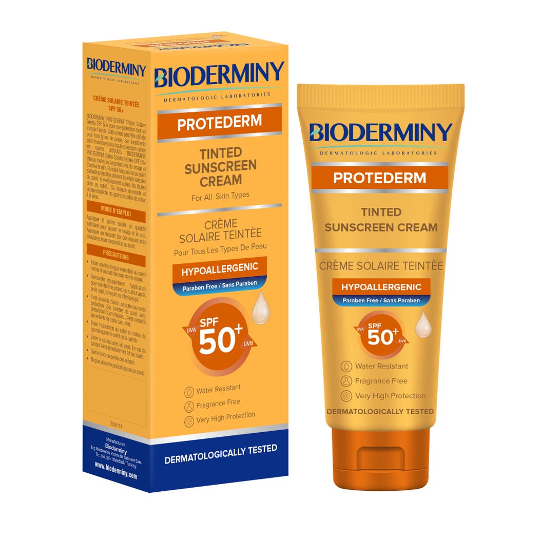 Bioderminy Protederm Tinted Sunscreen Cream SPF 50+ 50 ml Bioderminy Protederm Tinted Sunscreen Cream SPF 50+ 50 ml