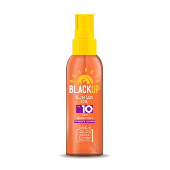 Black Up Fast Tanning Oil Spf 10 150 Ml