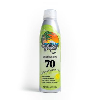 Caribbean Breeze Sunscreen Spray Spf 70 156 Ml