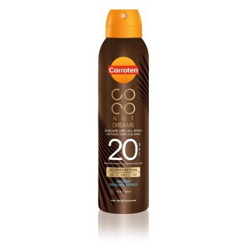Carroten Coconut Dreams Suncare Dry Oil Spray Spf20 150ml