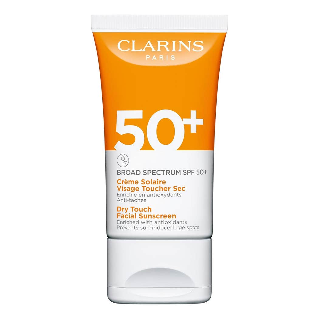 Clarins Dry Touch Sun Face Cream SPF 50+ 50ml Clarins Dry Touch Sun Face Cream SPF 50+ 50ml