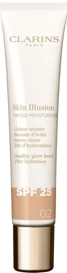 Clarins Skin Illusion Tinted Moisturizer Spf25 02 - 40 ml
