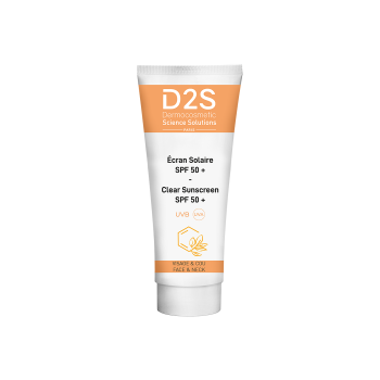D2s Clear Sunscreen Cream 50+ 50 Ml