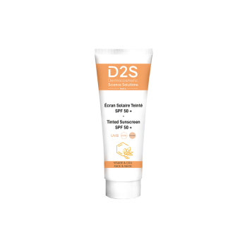 D2s Tinted Sunscreen Cream 50+ 50 Ml