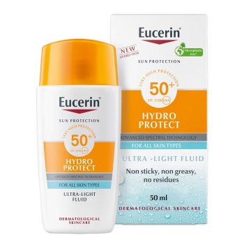 Eucerin Hydro Protect Ultra Light Sunscreen Fluid SPF50+, 50ml