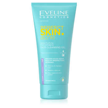 Eveline Perfect Skin Acne Face Deep Cleansing Gel150ml
