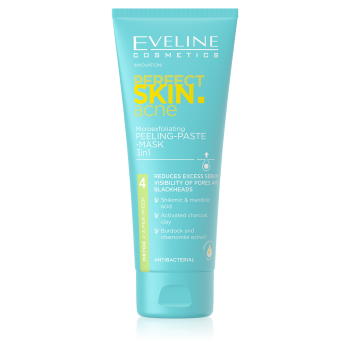 Eveline Perfect Skin Acne Peeling Mask 3in1 75ml
