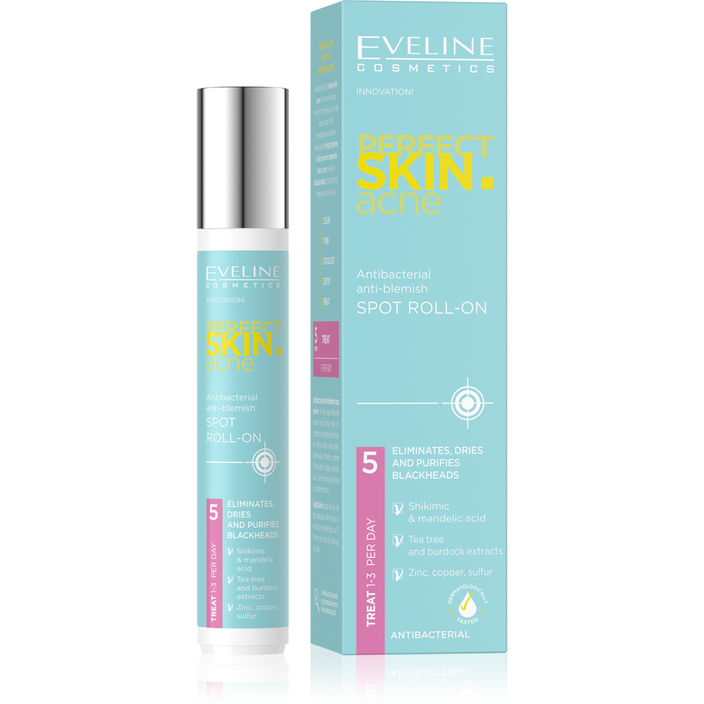 Eveline Perfect Skin Acne Spot Roll-On 15ml Eveline Perfect Skin Acne Spot Roll-On 15ml
