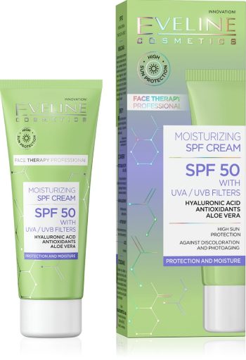 Eveline Protection And Moisturizing Skin Cream Spf 50 30ml