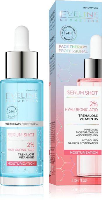 Eveline Serum Shot 2% Hyaluronic Acid Moisturization 30ml