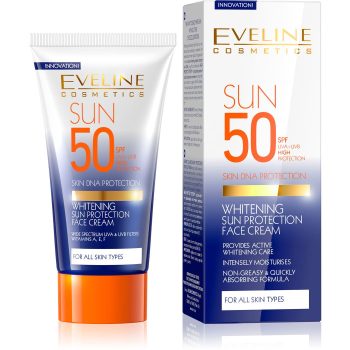 Eveline Sun Protection Face Cream Spf 50 All Skin Types 50ml