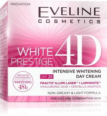 Eveline White Prestige 4d Whitening Day Cream Spf 25 50ml