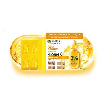 Garnier 3% Vitamin C Niacinamide Ampoule 1.5 ml x 12 Pcs