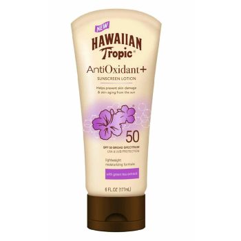 Hawaiian Tropic Antioxidant Sunscreen Lotion Spf50 177ml